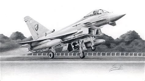 eurofighter typhoon drawing.